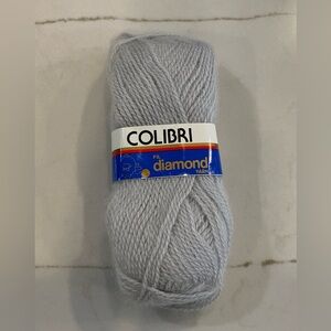 9x Colibri Diamond Yarn in Light Gray